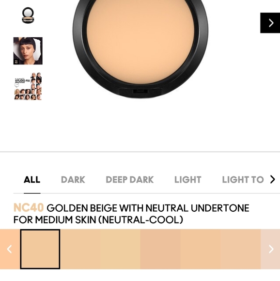 4 for $25 MAC STUDIO FIX POWDER FOUNDATION NC40 - Picture 3 of 10